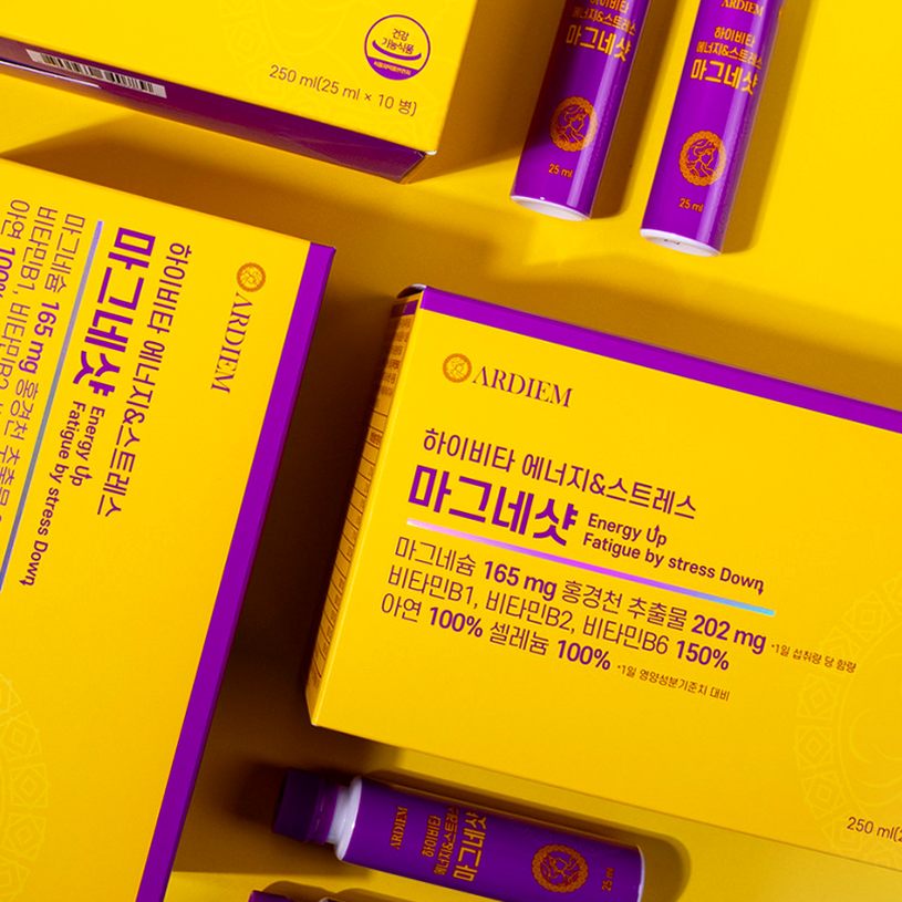 아르디엠 하이비타 에너지&스트레스 마그네샷 250ml 10개입, 1개