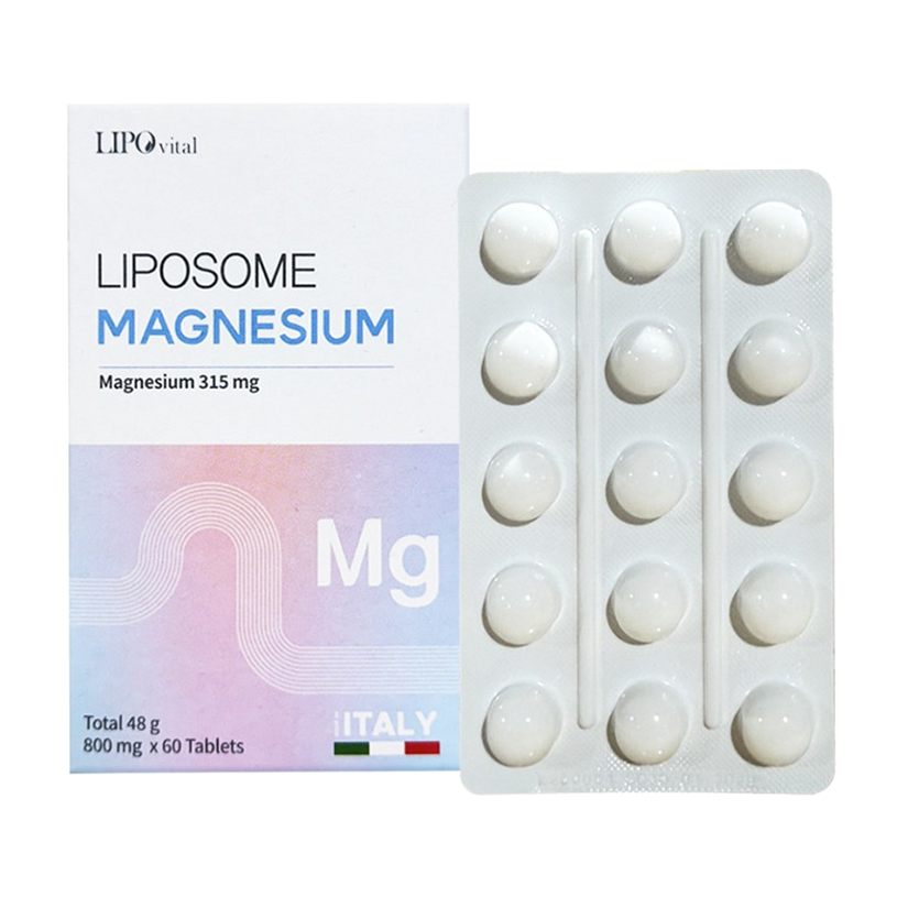 [2개월]니유로닌 영양제 신경근육 떨림 비타민C 저림 마그네슘 800mg x 60정 1개
