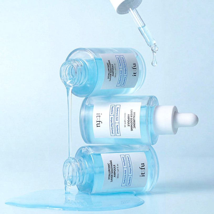 [저분자 히알루론산 PDRN] 곤약 수분 앰플 수딩 속건조 보습 판테놀 스쿠알란 50ml, 1개
