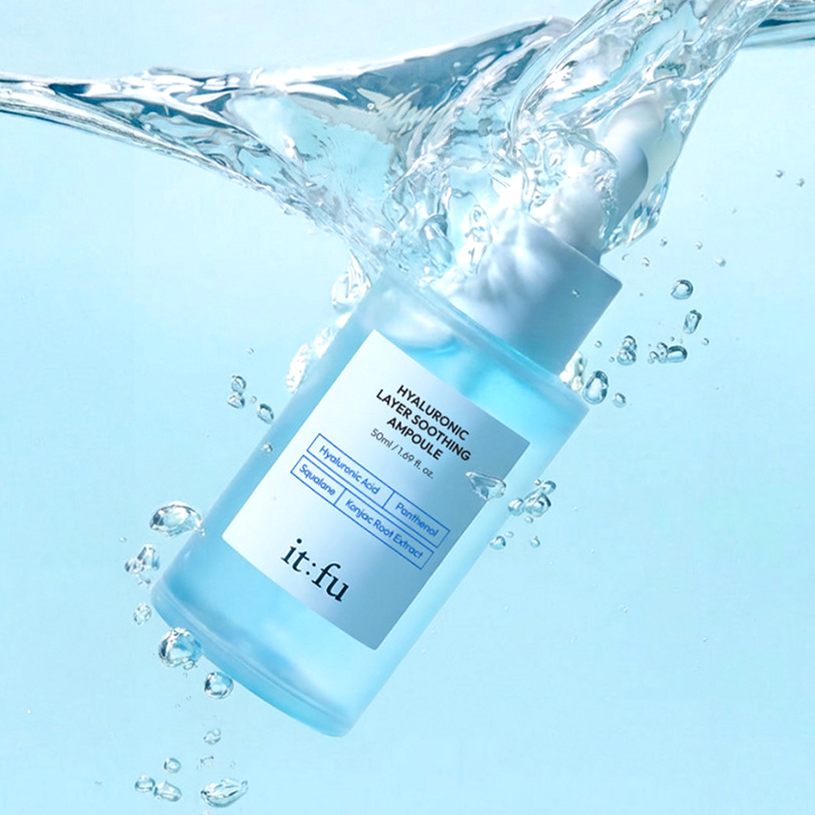 [저분자 히알루론산 PDRN] 곤약 수분 앰플 수딩 속건조 보습 판테놀 스쿠알란 50ml 2개