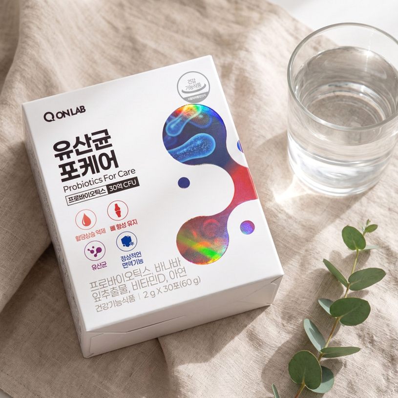 유산균포케어 장까지가는 유산균 혈당 예민한장에 좋은 당케어 30포, 1개